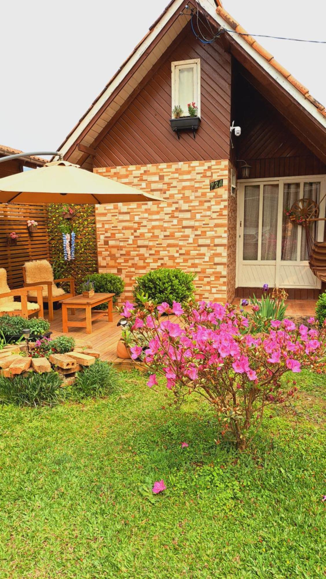 Chalés Doce Luar casas de temporada Urubici Habitación foto